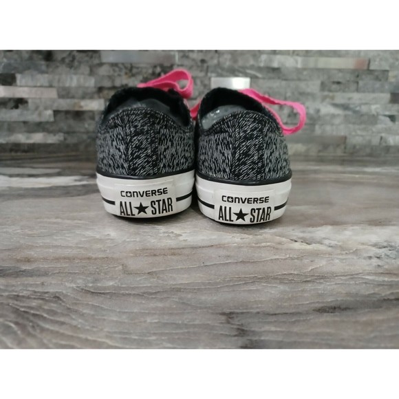 Converse Reflective Womens Sz 6 Chuck Taylor Zebra LaceUp Athletic Sneaker - Picture 4 of 8